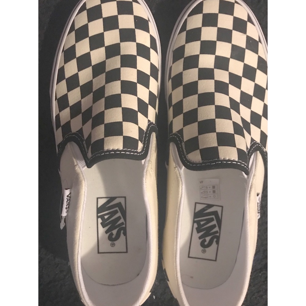 Vans-worn once